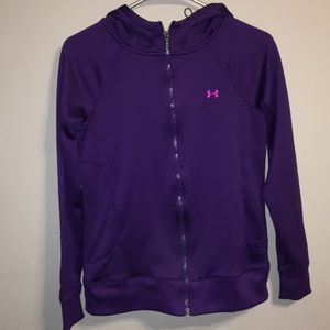 Zip-up under armour sweatshirt